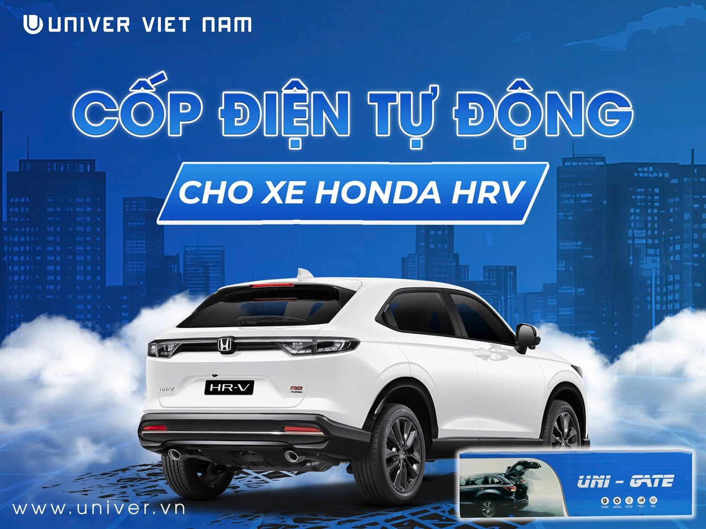 Cốp điện tự động cho xe Honda HRV thế hệ mới nhất